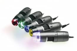 Флуоресцентные микроскопы Dino-Lite Special Light FLU AM4115T- GRFBY 480 и 575 нм.