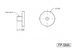 Адаптер FP-SM, модель M-FP-SMA